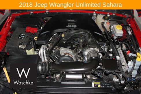 Used 2018 Jeep Wrangler Unlimited Sahara image 10