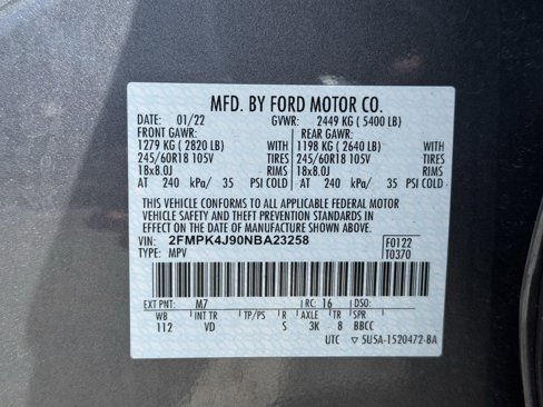 Used 2022 Ford Edge SEL w/ Convenience Package image 27