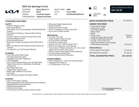 Used 2023 Kia Sportage X-Line w/ X-Line Premium Package image 46