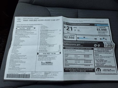 Used 2024 RAM 1500 Big Horn image 38