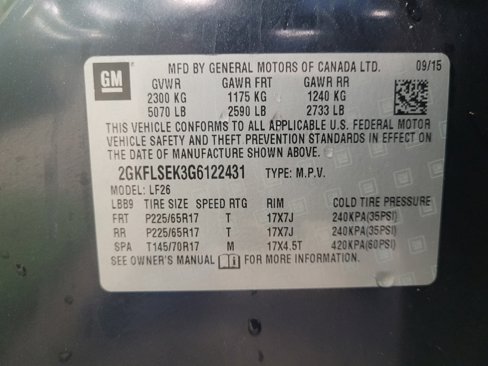 Used 2016 GMC Terrain SLE image 33