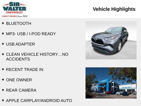 Used 2021 Toyota Highlander L image 2