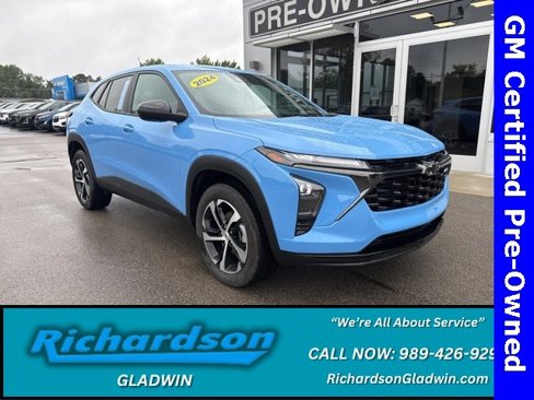 Certified 2024 Chevrolet Trax RS w/ Driver Confidence Package image 1