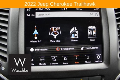 Used 2022 Jeep Cherokee Trailhawk w/ Sun, Sound & Nav Group image 54