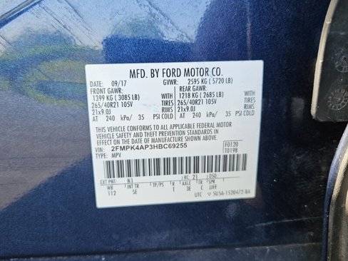 Used 2017 Ford Edge Sport w/ Equipment Group 401A image 17