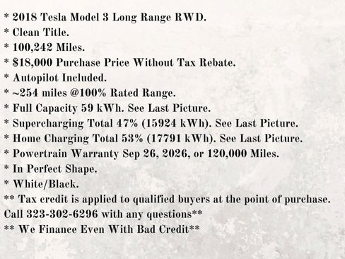 Used 2018 Tesla Model 3 Long Range image 14
