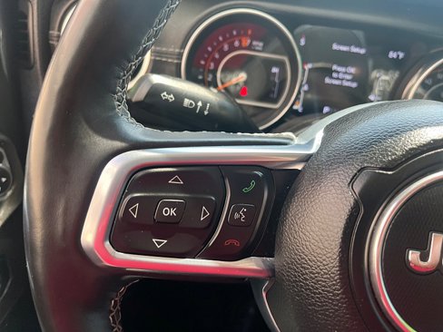 Used 2021 Jeep Wrangler Unlimited Sahara w/ Uconnect 4C Nav & Sound Group image 29
