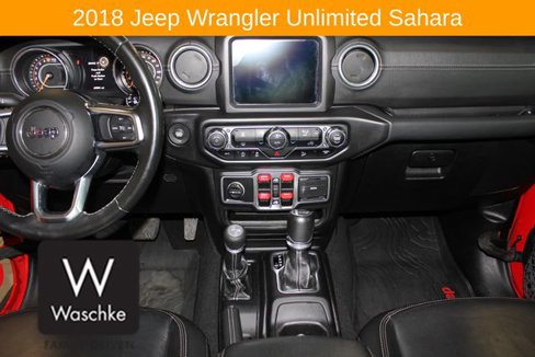Used 2018 Jeep Wrangler Unlimited Sahara image 28