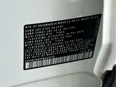 Used 2023 Volkswagen Tiguan SE image 30
