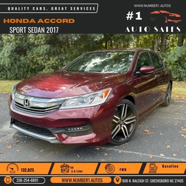 Used 2017 Honda Accord Sport image 1