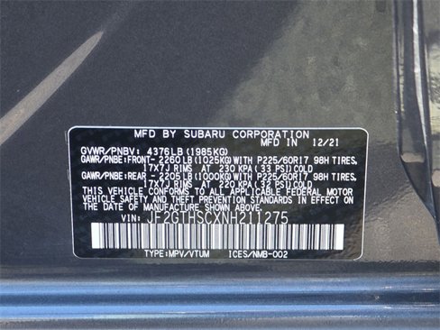 Used 2022 Subaru Crosstrek 2.5i Sport w/ Moonroof Package image 18