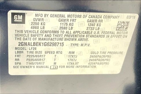 Used 2016 Chevrolet Equinox LS image 32