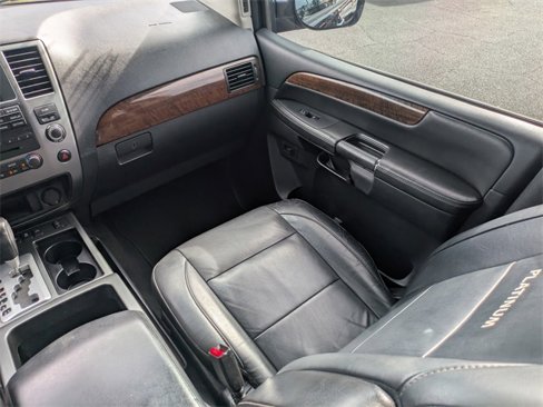 Used 2014 Nissan Armada Platinum w/ 2nd Row Captain Seat Package image 21