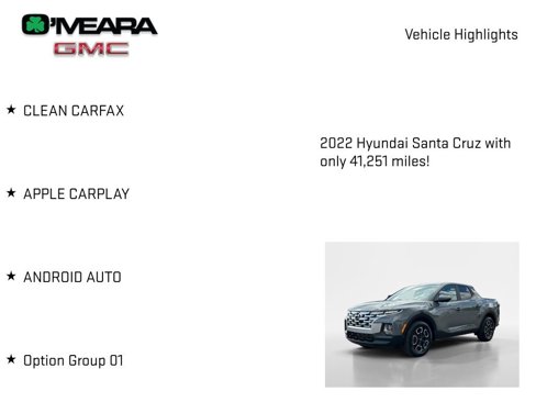 Used 2022 Hyundai Santa Cruz SEL image 7