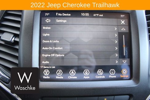 Used 2022 Jeep Cherokee Trailhawk w/ Comfort/Convenience Group image 56