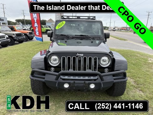 Certified 2018 Jeep Wrangler Unlimited Sahara image 2