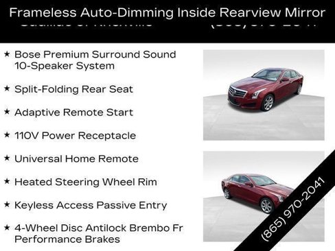 Used 2014 Cadillac ATS Luxury w/ Sun And Sound Package image 54