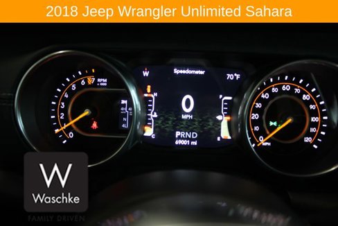 Used 2018 Jeep Wrangler Unlimited Sahara image 37