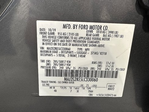 Used 2020 Ford EcoSport Titanium image 73