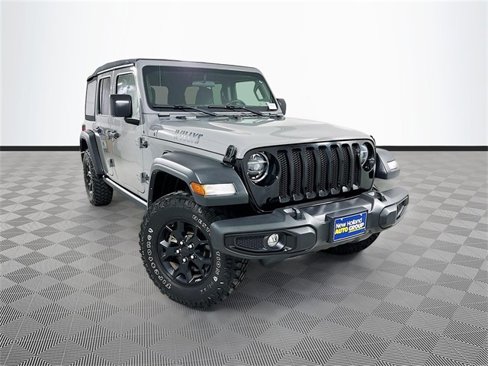 Certified 2021 Jeep Wrangler Unlimited Sport image 1