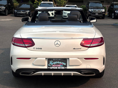 Used 2018 Mercedes-Benz C 300 4MATIC Cabriolet w/ Premium Package image 10