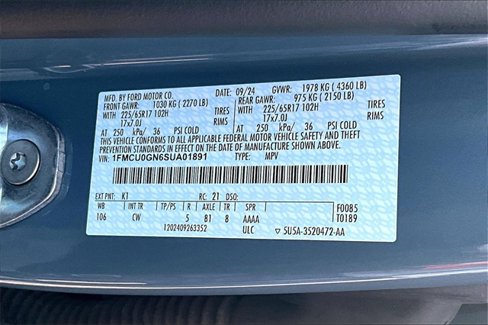 New 2025 Ford Escape Active w/ Tech Pack #1 image 13