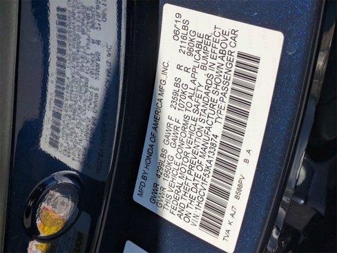 Used 2019 Honda Accord EX-L image 10