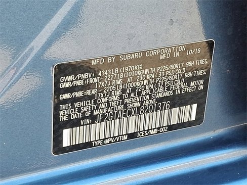 Used 2020 Subaru Crosstrek 2.0i Premium w/ Moonroof Package 2 image 27