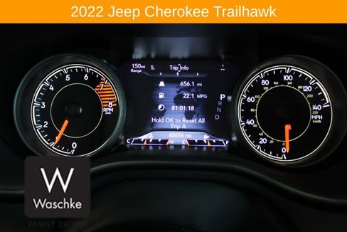Used 2022 Jeep Cherokee Trailhawk w/ Trailer Tow Group image 40