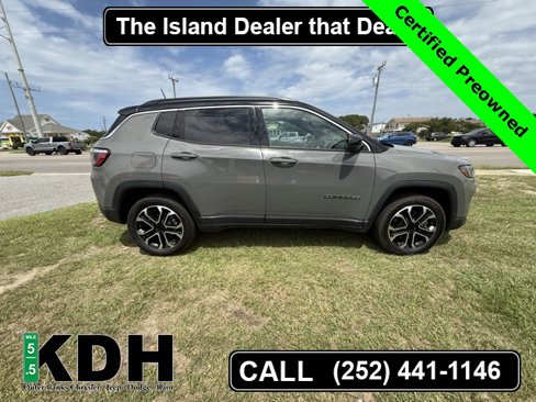 Certified 2024 Jeep Compass Limited w/ Sun and Sound Group image 7