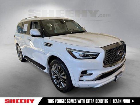 Certified 2020 INFINITI QX80 Luxe w/ 22" Wheel Package image 1