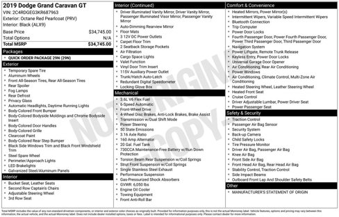 Used 2019 Dodge Grand Caravan GT image 11