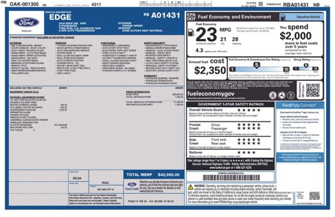 Used 2024 Ford Edge SEL w/ Convenience Package image 36