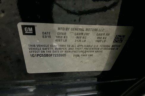 Used 2015 Chevrolet Cruze LT w/ RS Package image 32