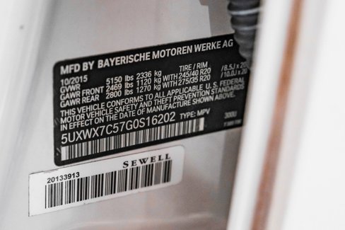 Used 2016 BMW X3 xDrive35i image 53