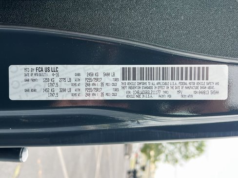 Used 2016 Jeep Wrangler Unlimited Sport w/ Quick Order Package 23S image 14