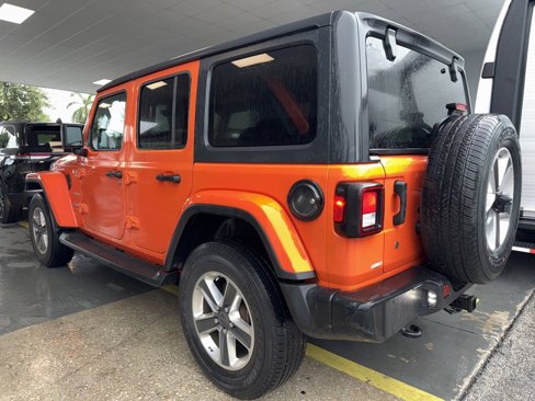 Used 2018 Jeep Wrangler Unlimited Sahara image 7