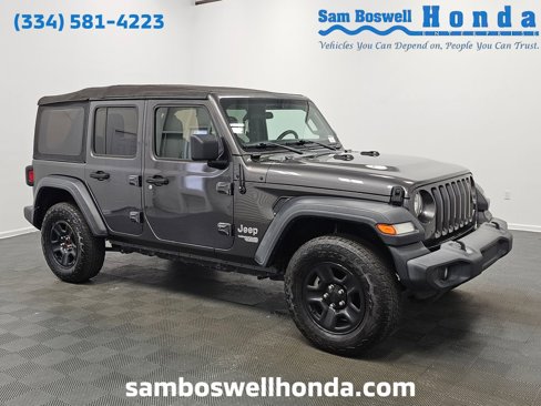 Used 2018 Jeep Wrangler Unlimited Sport image 1