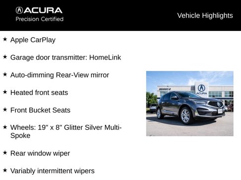 Certified 2020 Acura RDX AWD image 21