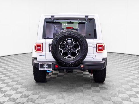 Used 2021 Jeep Wrangler Unlimited Rubicon 4xe w/ Steel Bumper Group image 5