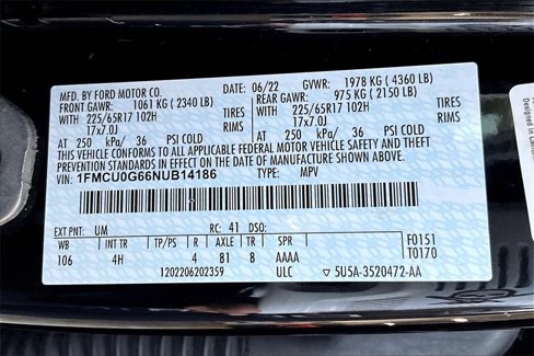 Used 2022 Ford Escape SE w/ Cold Weather Package image 35