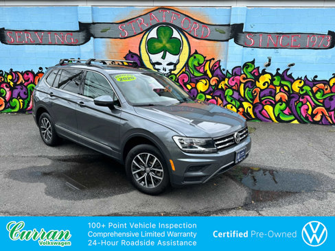 Certified 2020 Volkswagen Tiguan SE w/ Panoramic Sunroof Package image 1