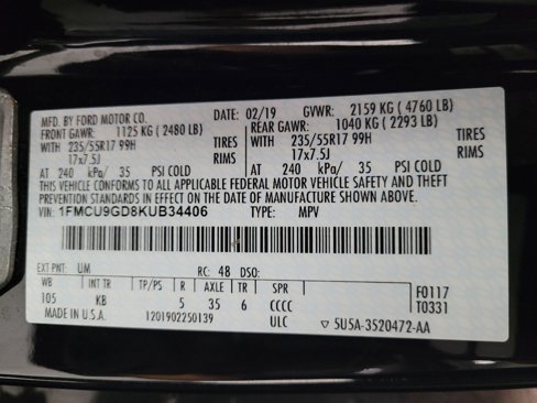 Used 2019 Ford Escape SE image 33