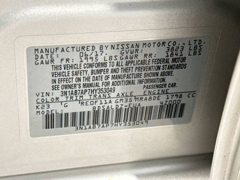 Used 2017 Nissan Sentra SV image 25