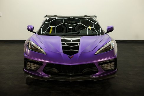 Used 2021 Chevrolet Corvette Stingray Convertible w/ 1LT image 2