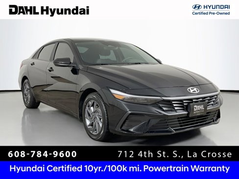 Certified 2024 Hyundai Elantra Blue image 1