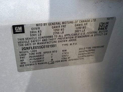 Used 2012 Chevrolet Equinox LT w/ Driver Convenience Package image 32