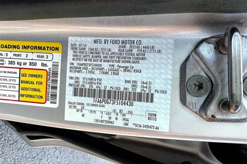 Used 2015 Ford Fusion S image 6