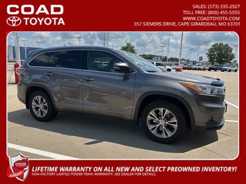 Used 2015 Toyota Highlander XLE image 1