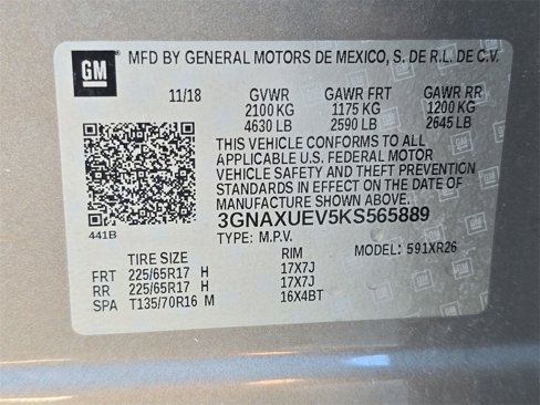 Used 2019 Chevrolet Equinox LT image 35